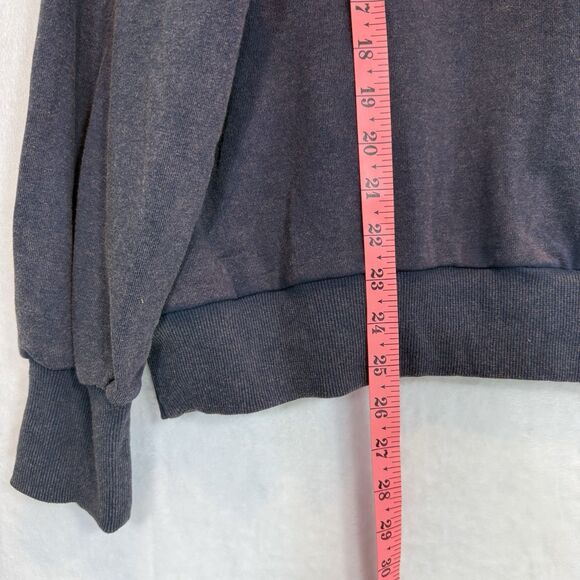 Oddi Sweatshirt Pullover American Flag Navy Blue Red USA Oversized S - Picture 7 of 10